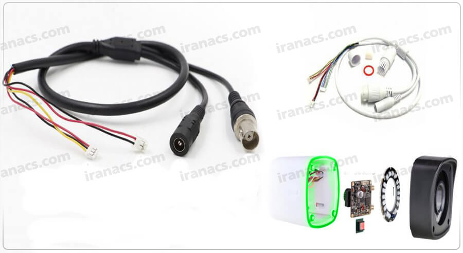 اجزای دوربین مدار بسته چیست؟