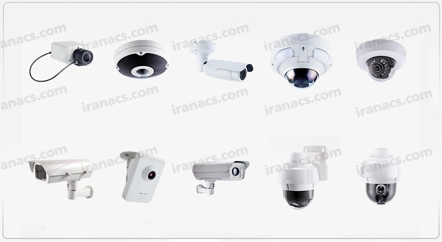 انواع دوربین مداربسته از نظر شکل ظاهری