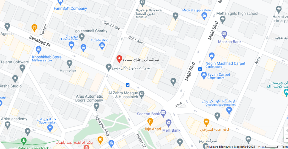 شرکت آرین طراح سناباد